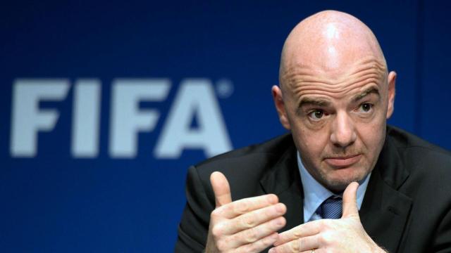 Gianni Infantino, presidente de FIFA