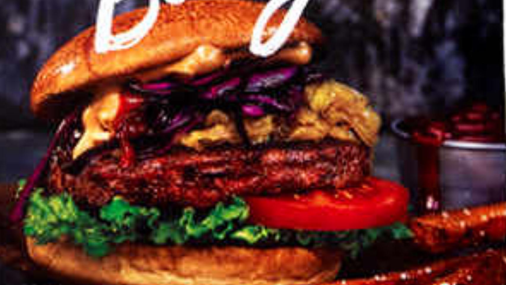 La hamburguesa retirada.