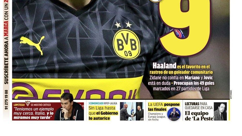 Portada MARCA (24/03/20)