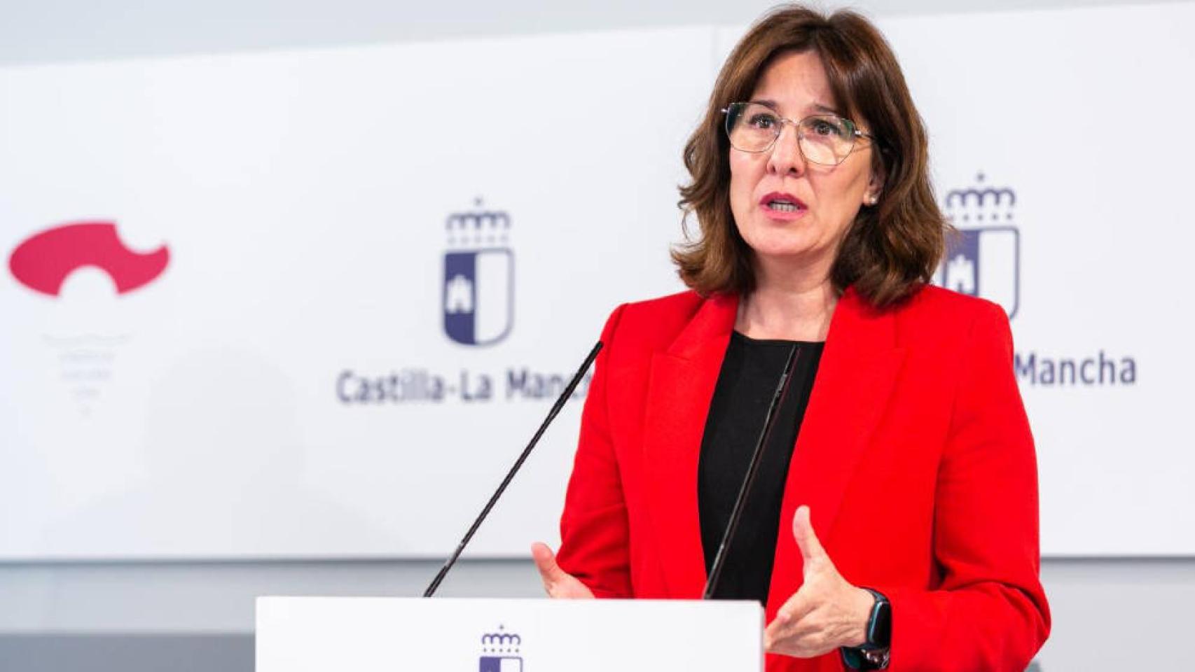 Blanca Fernández, portavoz del Gobierno de Castilla-La Mancha