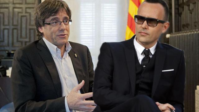 Risto Mejide y Puigdemont debaten sobre la objetividad de TV3