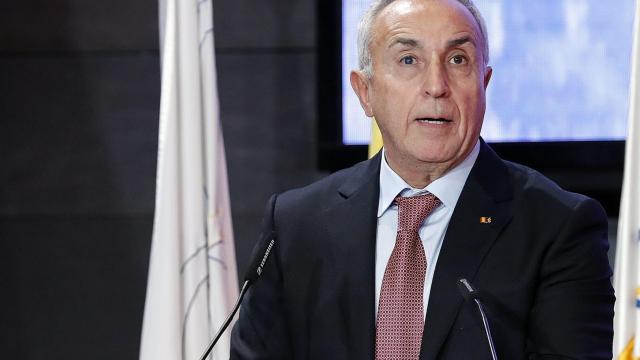 Alejandro Blanco, durante un acto