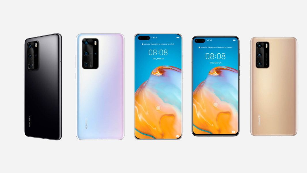 Filtración masiva de los Huawei P40: todas las características, imágenes, y precios