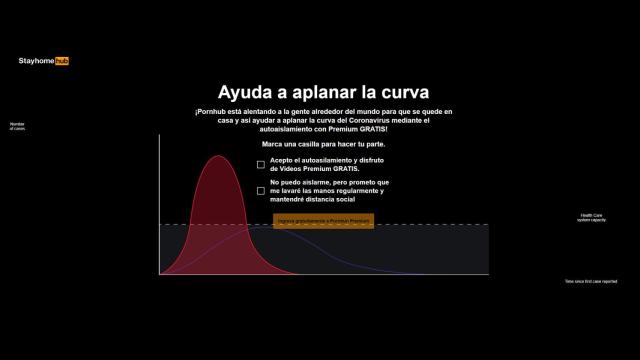 Captura de pantalla de Pornhub