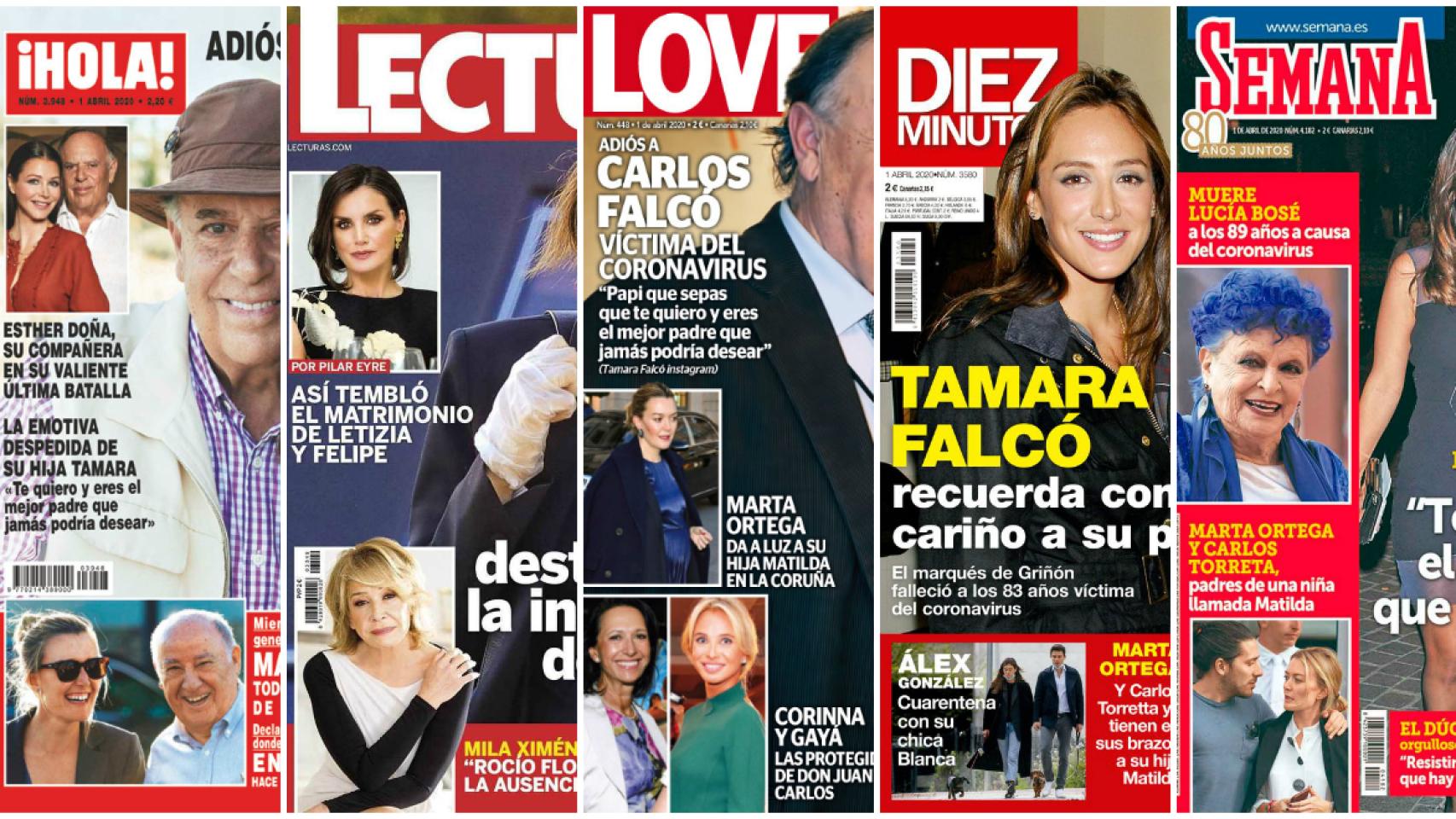 Estas son las revistas de este miércoles.