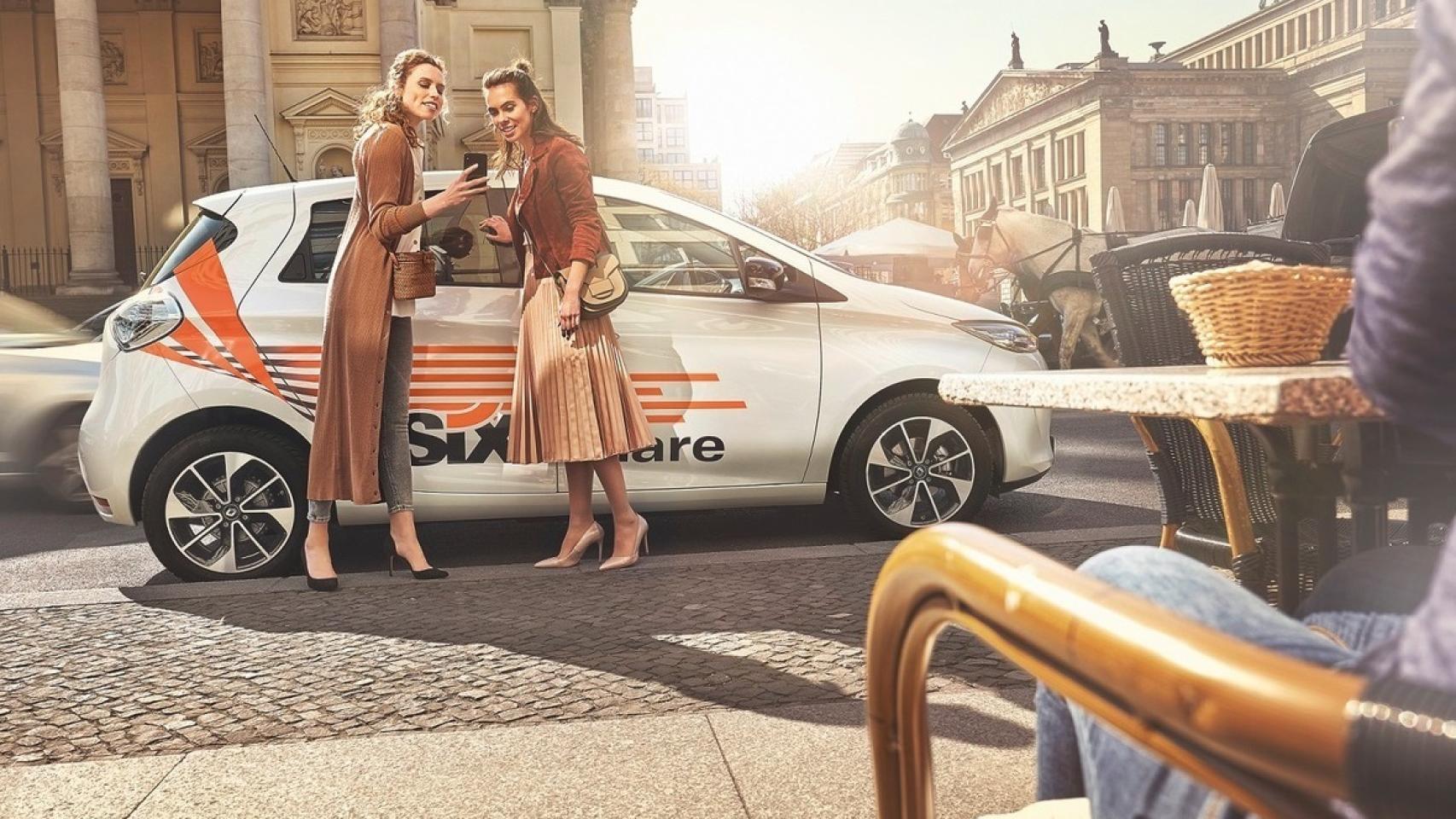 Imagen de un vehículo de Sixt.