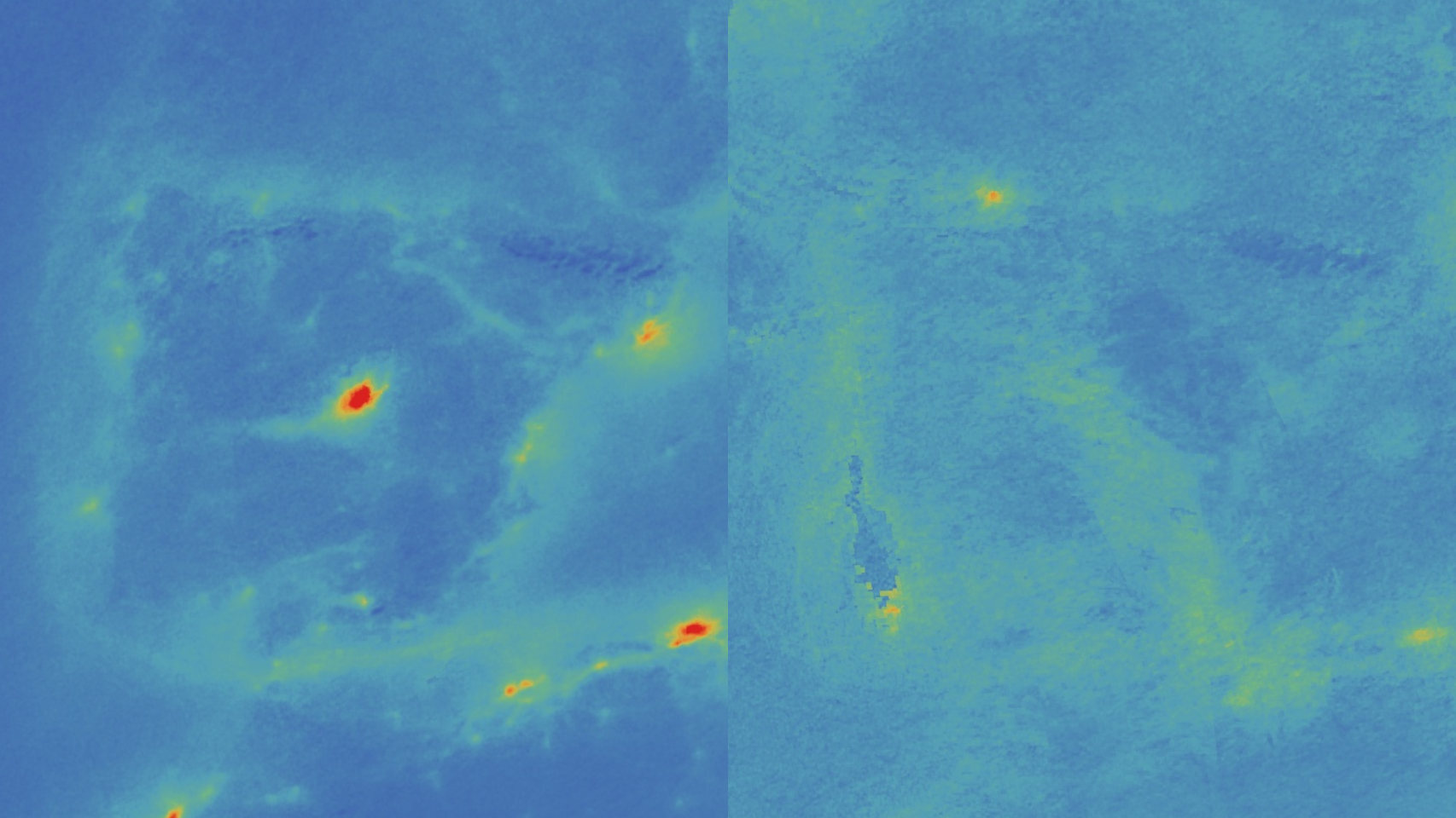 Comparativa de niveles de contaminación en España antes y después del coronavirus