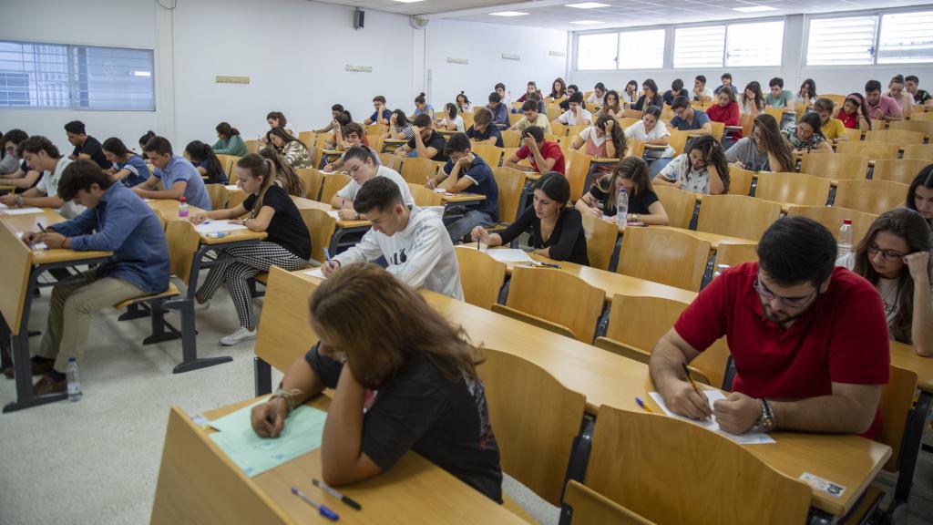 Pruebas de Selectividad en la Universidad de Sevilla el año pasado.