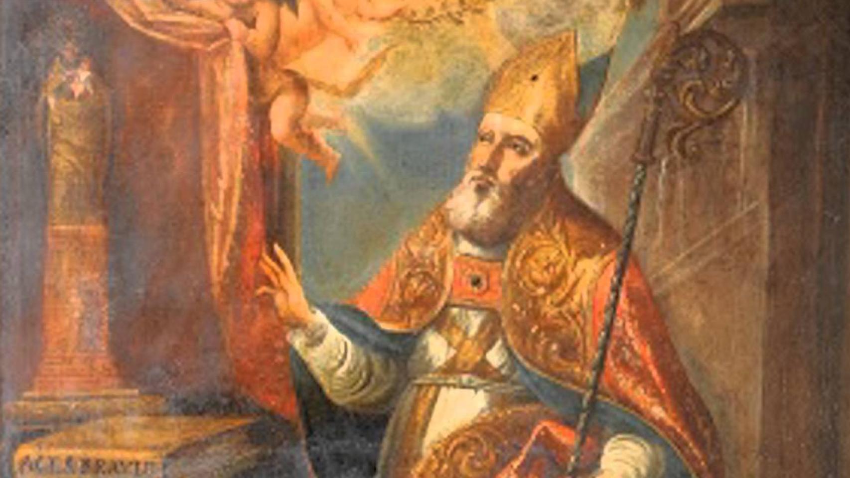 San Braulio, obispo de Zaragoza.