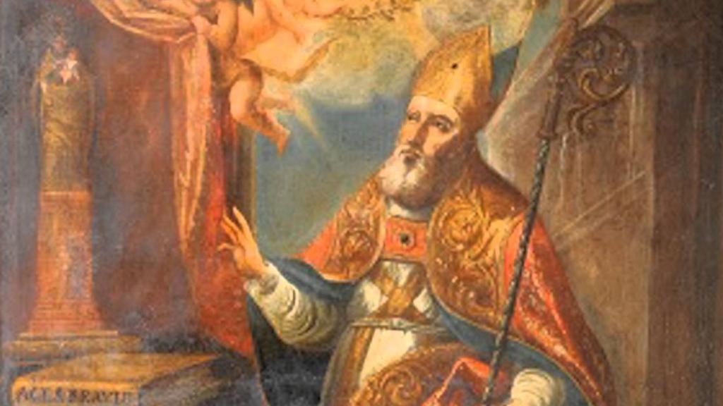 San Braulio, obispo de Zaragoza.