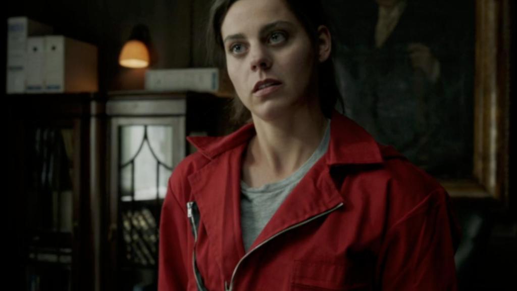 Ariadna Cascales en 'La Casa de Papel'.
