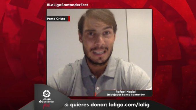 Rafa Nadal, en LaLiga Santander Fest