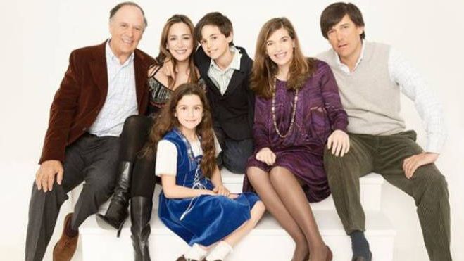 Carlos Falcó junto a sus hijos