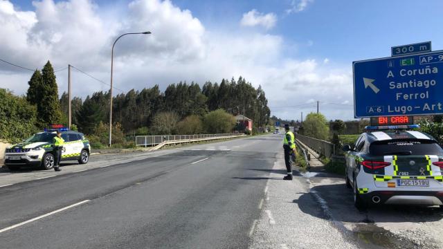 Imagen de archivo de controles por el estado de alarma