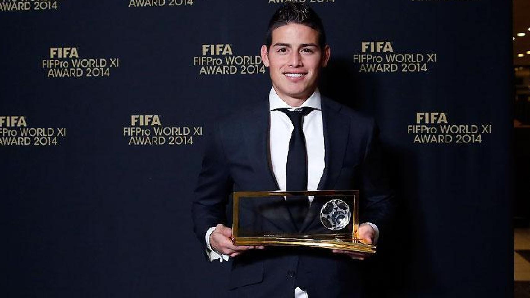 James Rodríguez, ganador del Premio Puskas en 2014