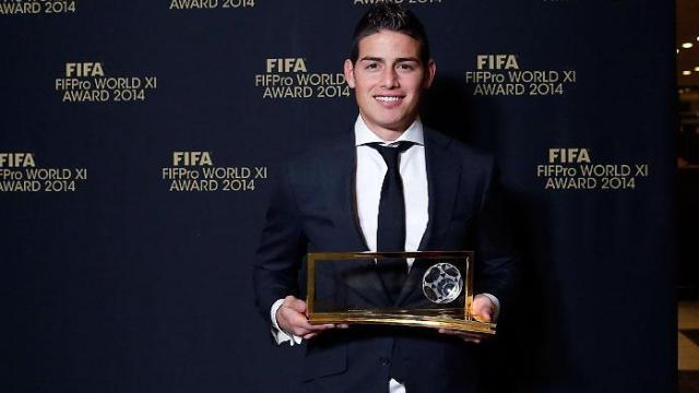 James Rodríguez, ganador del Premio Puskas en 2014