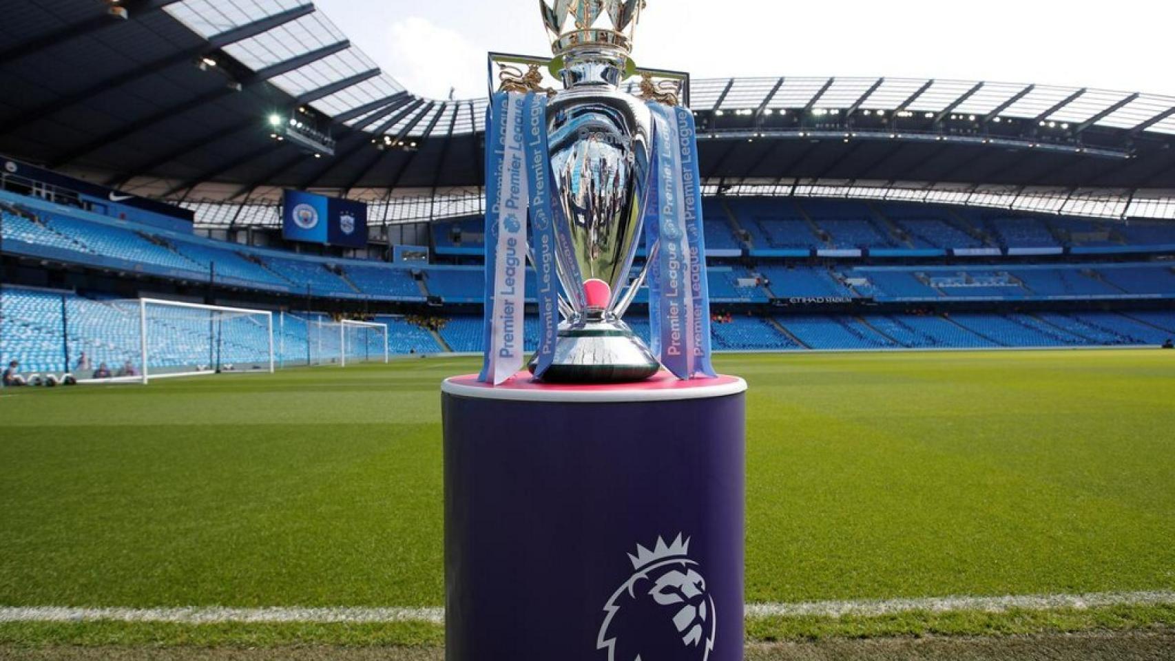 El trofeo de la Premier League