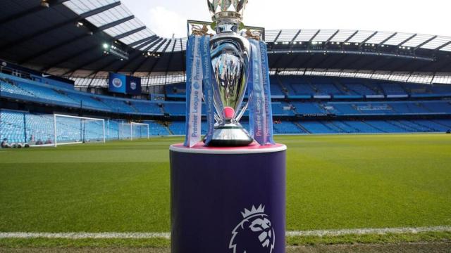 El trofeo de la Premier League