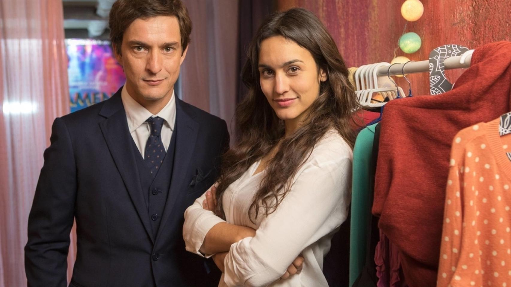 Megan Montaner y Alessandro Tiberi en 'Lejos de ti'