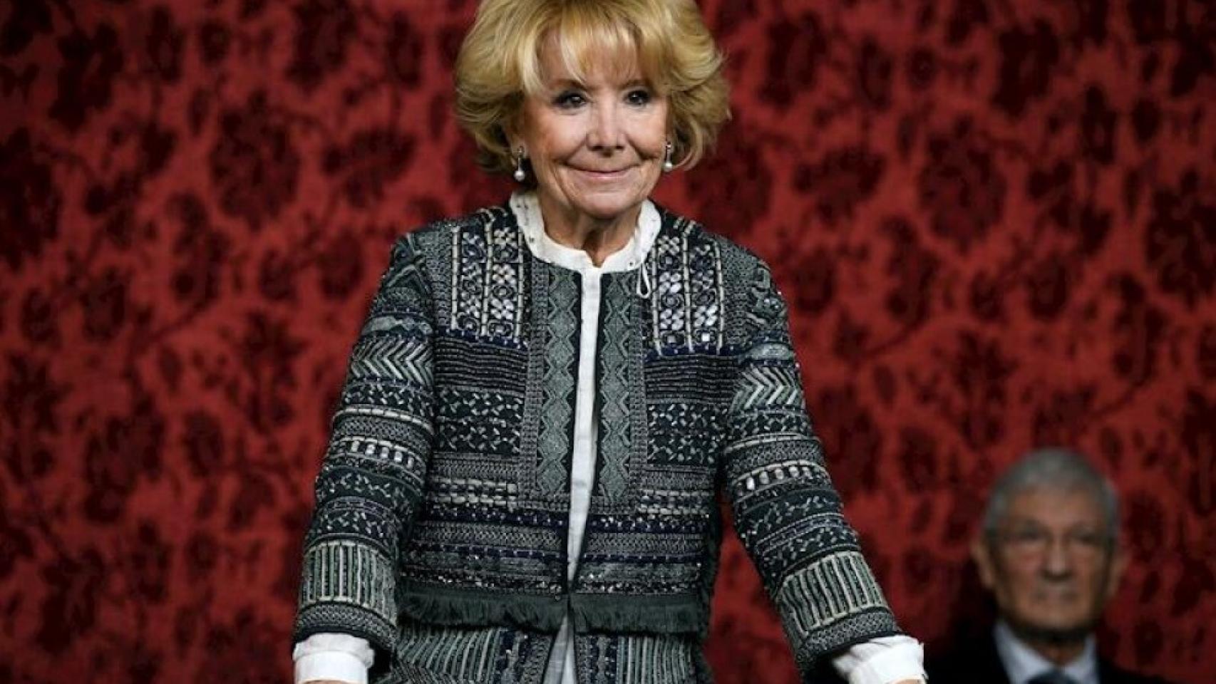 La expresidenta de la Comunidad de Madrid, Esperanza Aguirre, en una imagen de archivo.