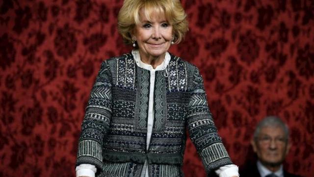 La expresidenta de la Comunidad de Madrid, Esperanza Aguirre, en una imagen de archivo.
