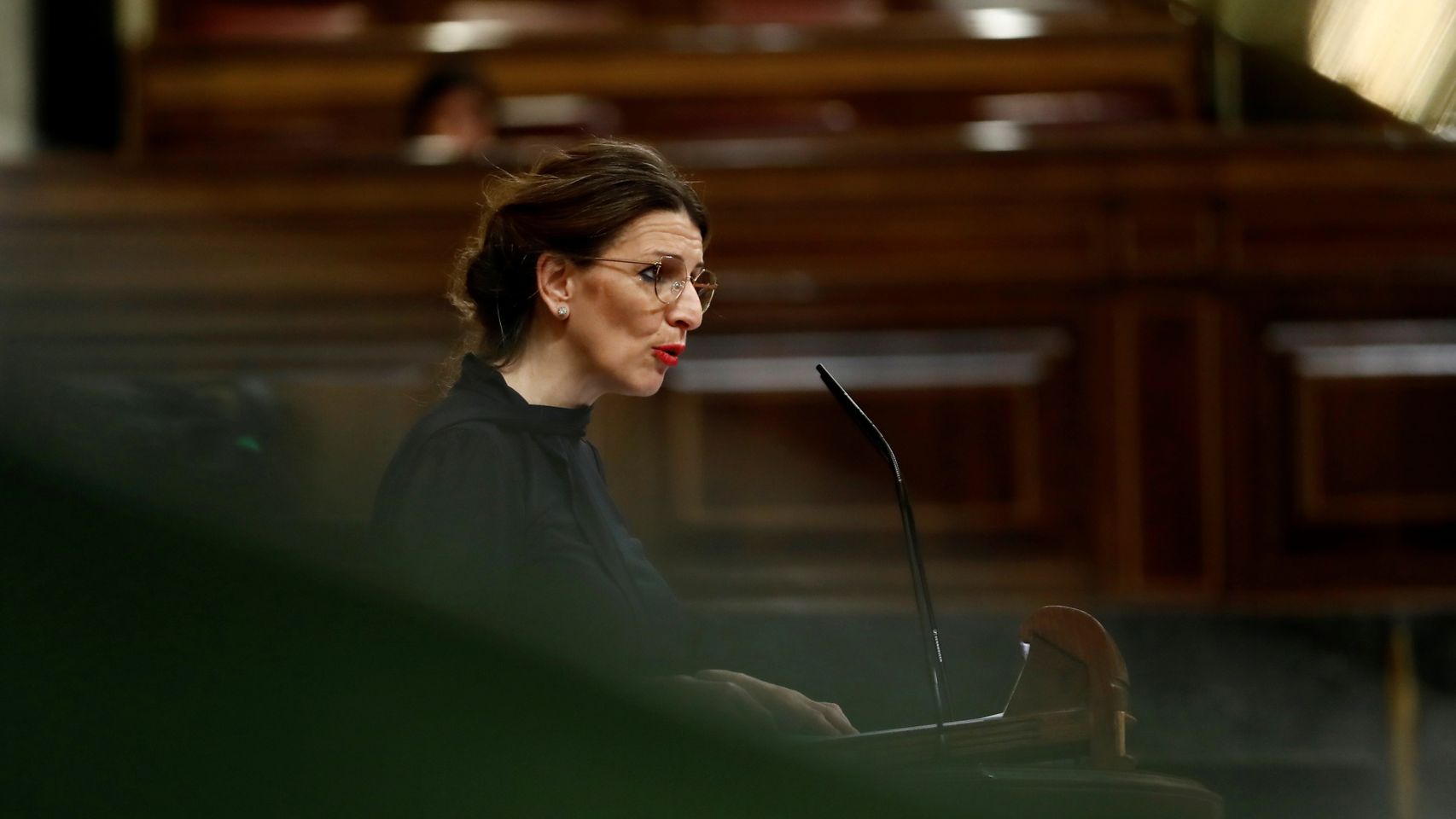 La ministra de Trabajo, Yolanda Díaz.