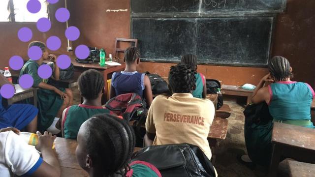 Una escuela en África.