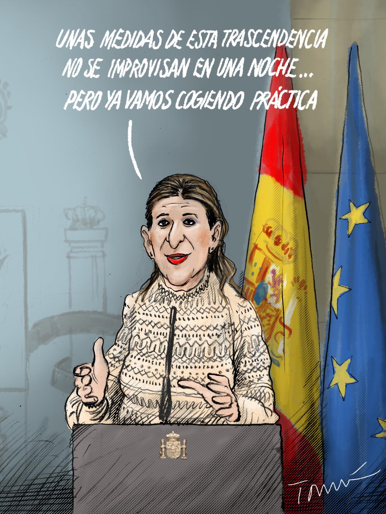Cogiendo práctica