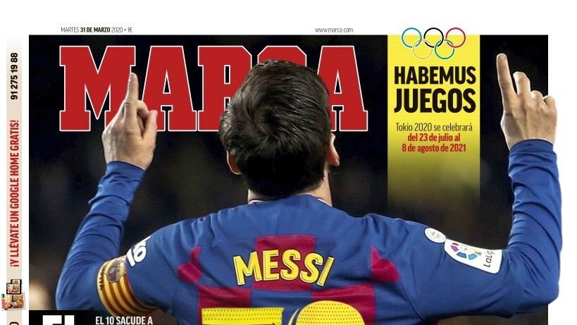 Portada MARCA (31/03/20)