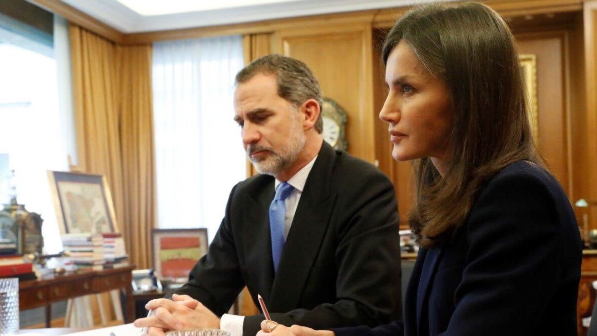 Los reyes Felipe VI y Letizia.