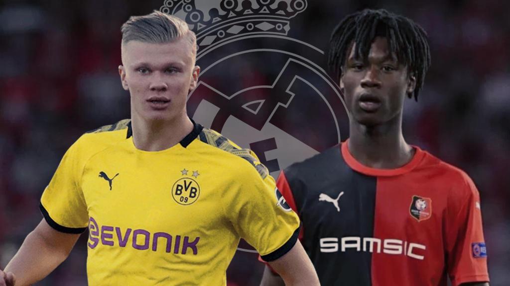 Erling Haaland y Eduardo Camavinga