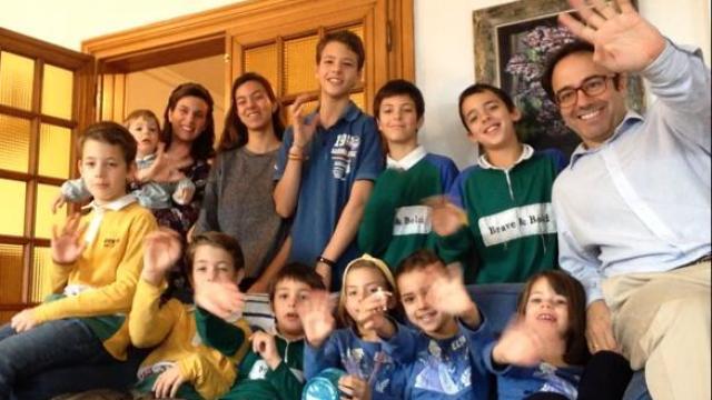 La familia Cebrián Gervás.