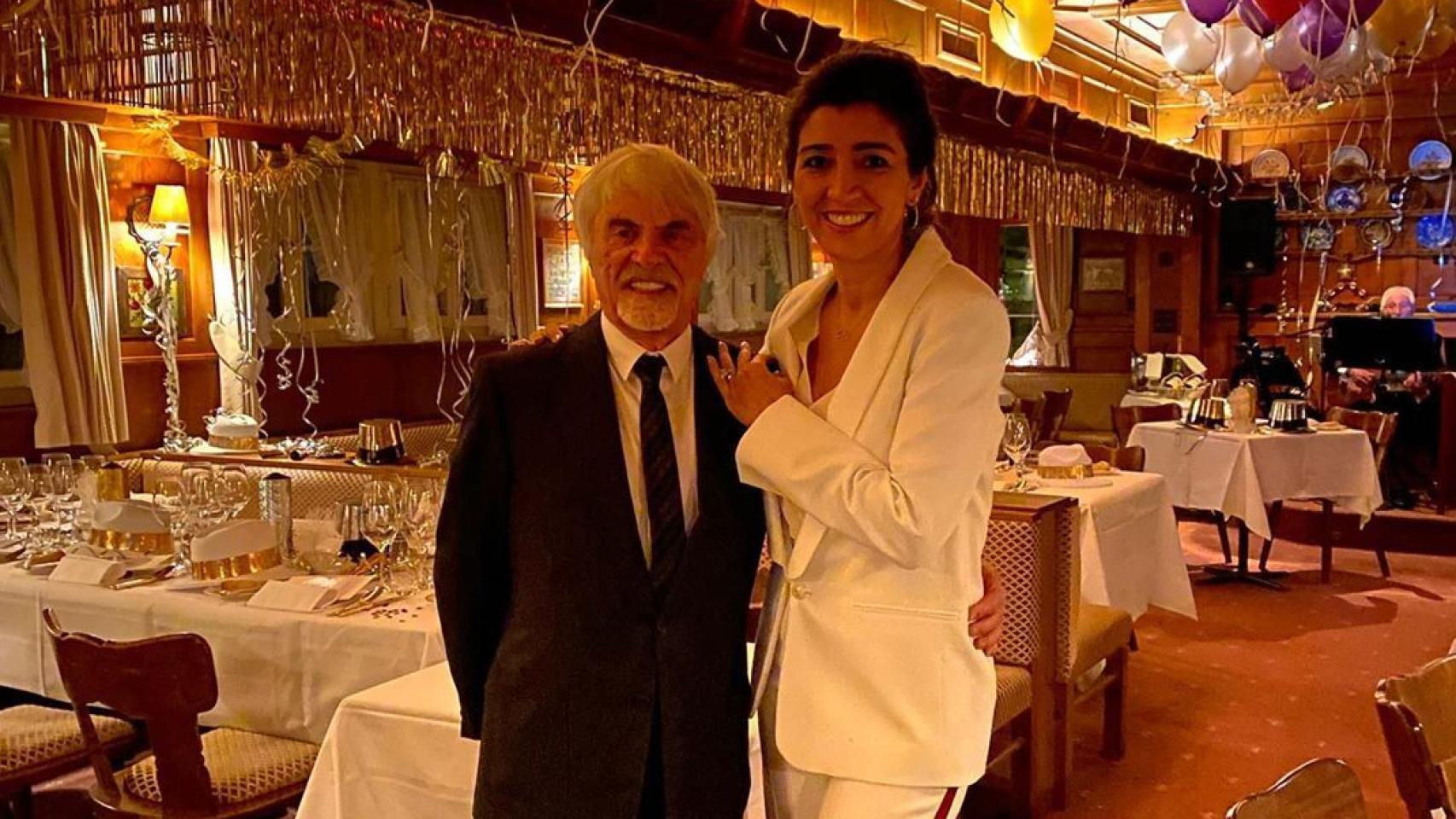 Ecclestone y Fabiana
