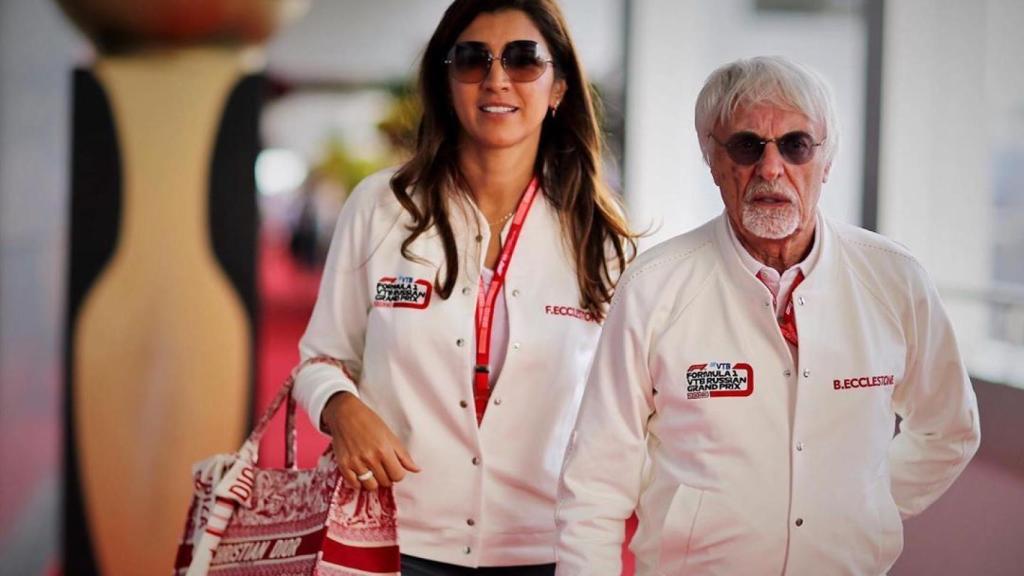 Fabiana y Ecclestone