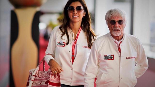 Fabiana y Ecclestone