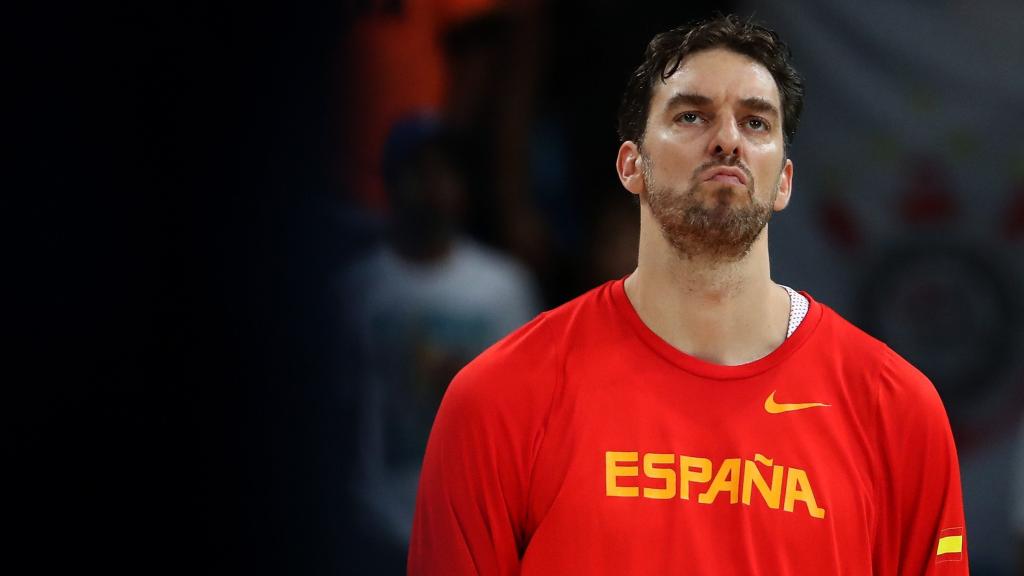 Pau Gasol, en la selección española