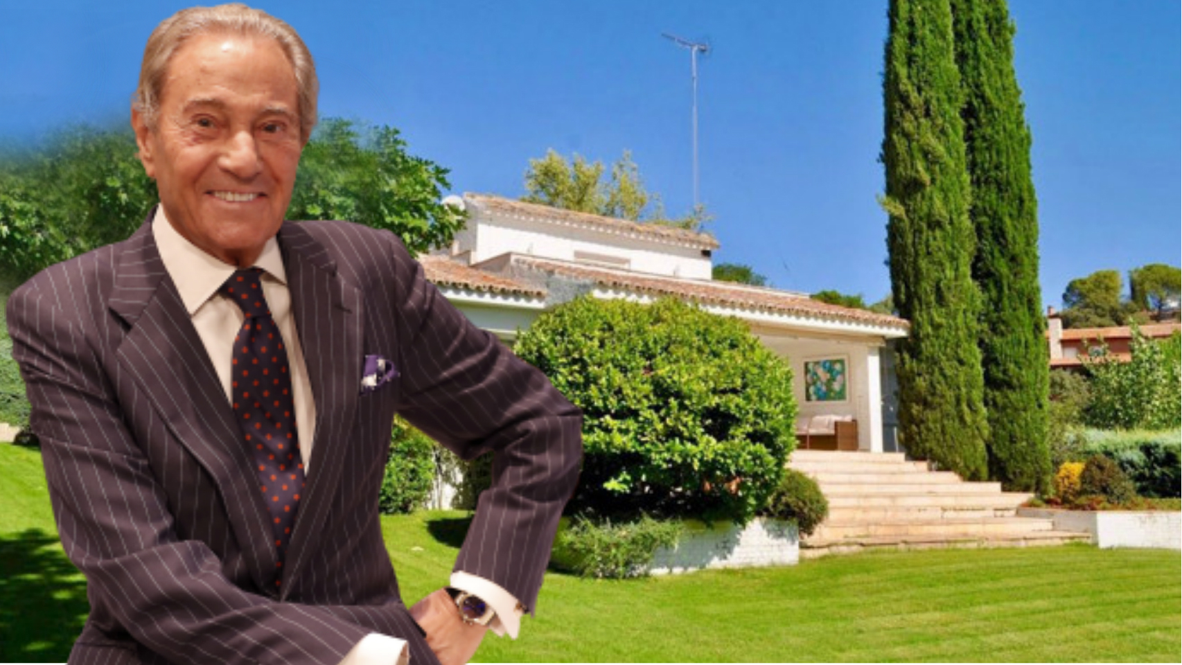 Esta es la antigua casa del fallecido Arturo Fernández.