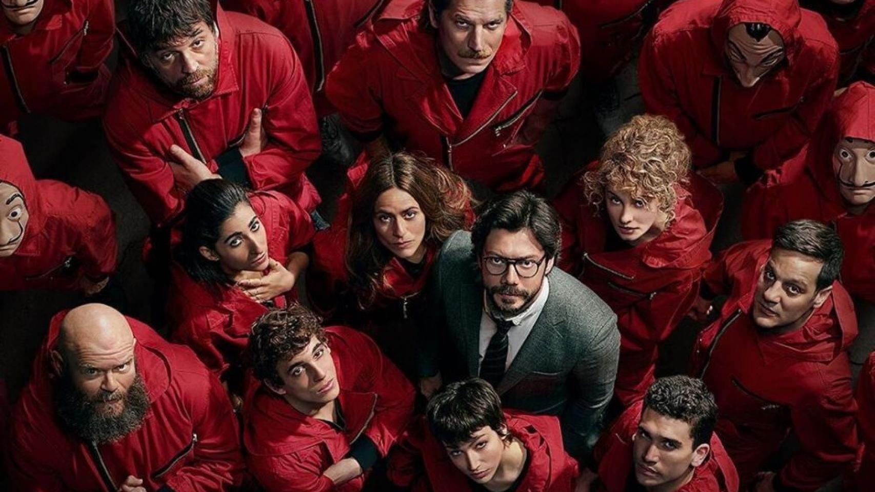 Fotograma de La casa de papel.