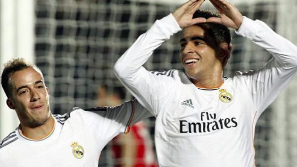 Omar Mascarell, en el Real Madrid