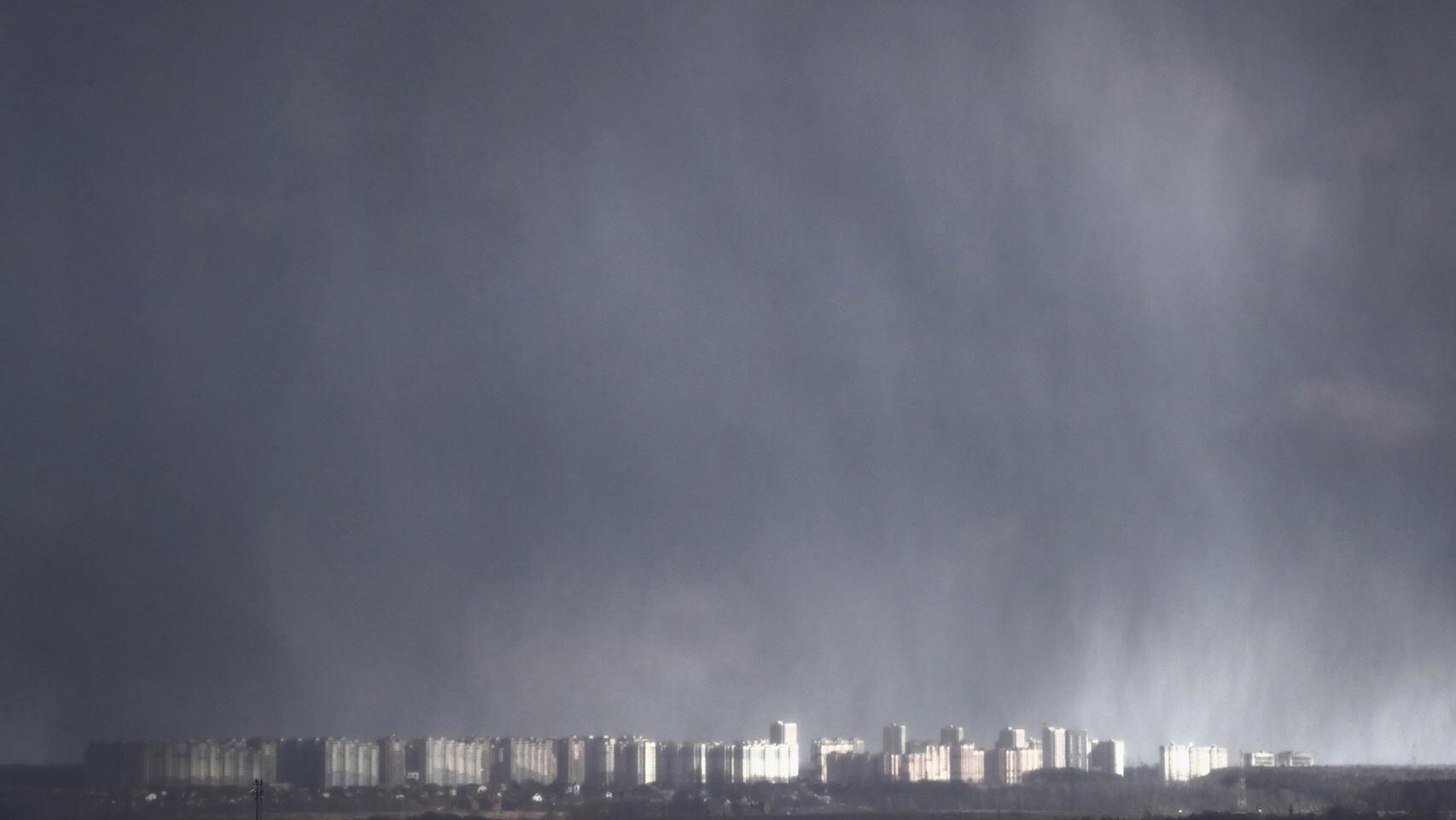 Tormenta de primavera. EFE/EPA Maxim Shipenkov.