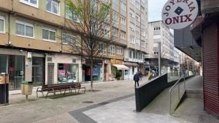 La calle Barcelona, en el Agra del Orzán.