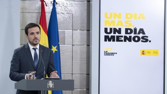 Alberto Garzón, ministro de Consumo.