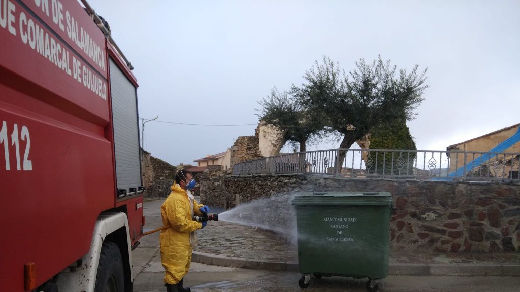 Bomberos de la Diputación de Salamanca