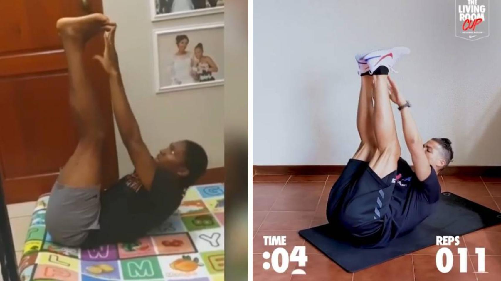 El reto de Cristiano Ronaldo y Semenya