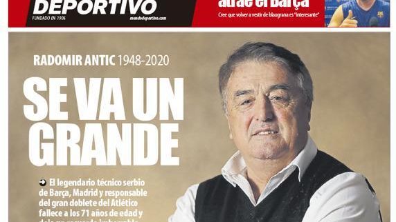 Portada Mundo Deportivo (07/04/20)