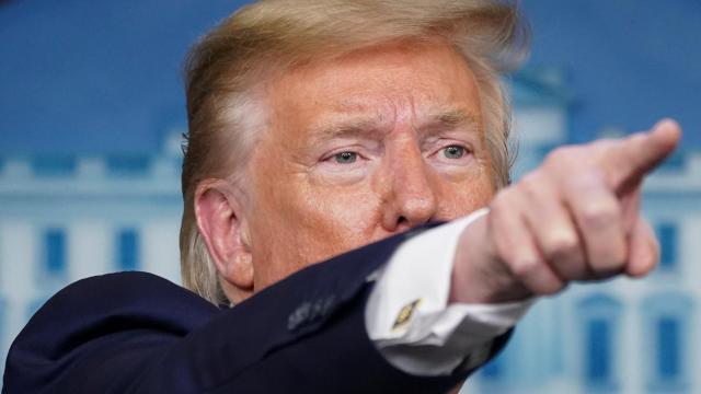 Donald Trump, presidente de Estados Unidos.