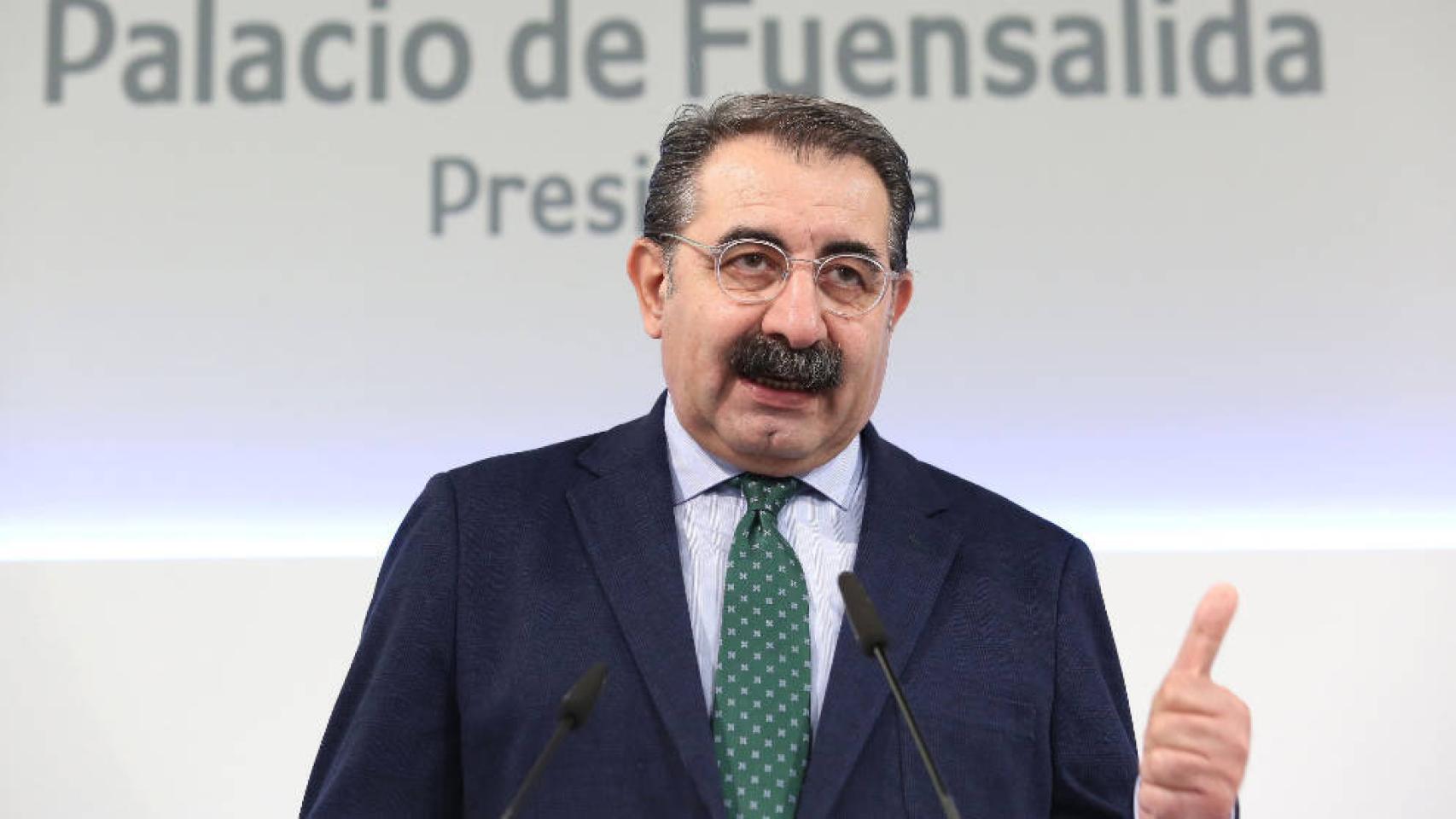 Jesús Fernández Sanz, consejero de Sanidad, en una imagen de archivo