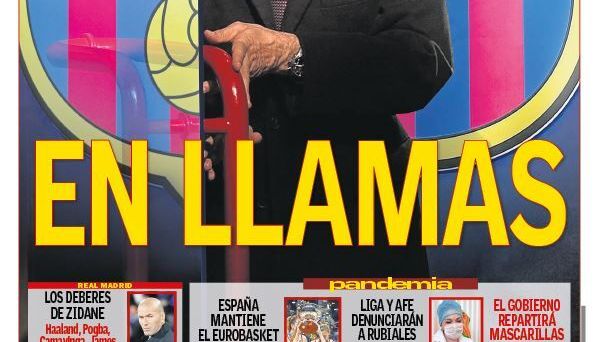 La portada del diario AS (11/04/2020)