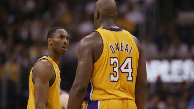 Kobe Bryant y Shaquille O'Neal