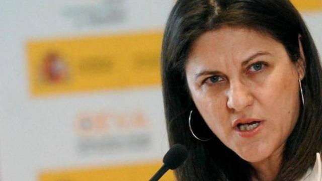 La exministra María Antonia Trujillo, actual consejera de Educación de la Embajada de España en Rabat.